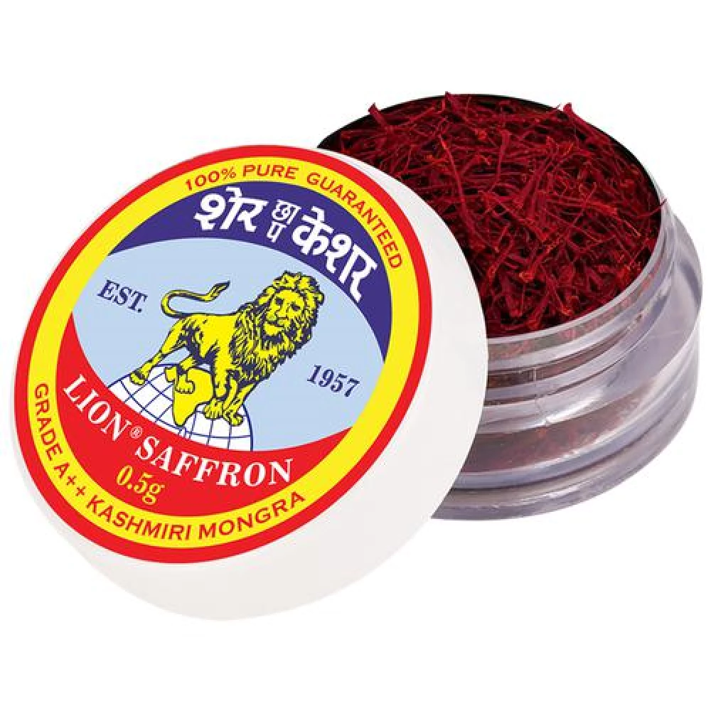 LION SAFFRON Kashmiri Mongra Kesar Grade A++ - Used For Cooking, 0.5 g-2.webp